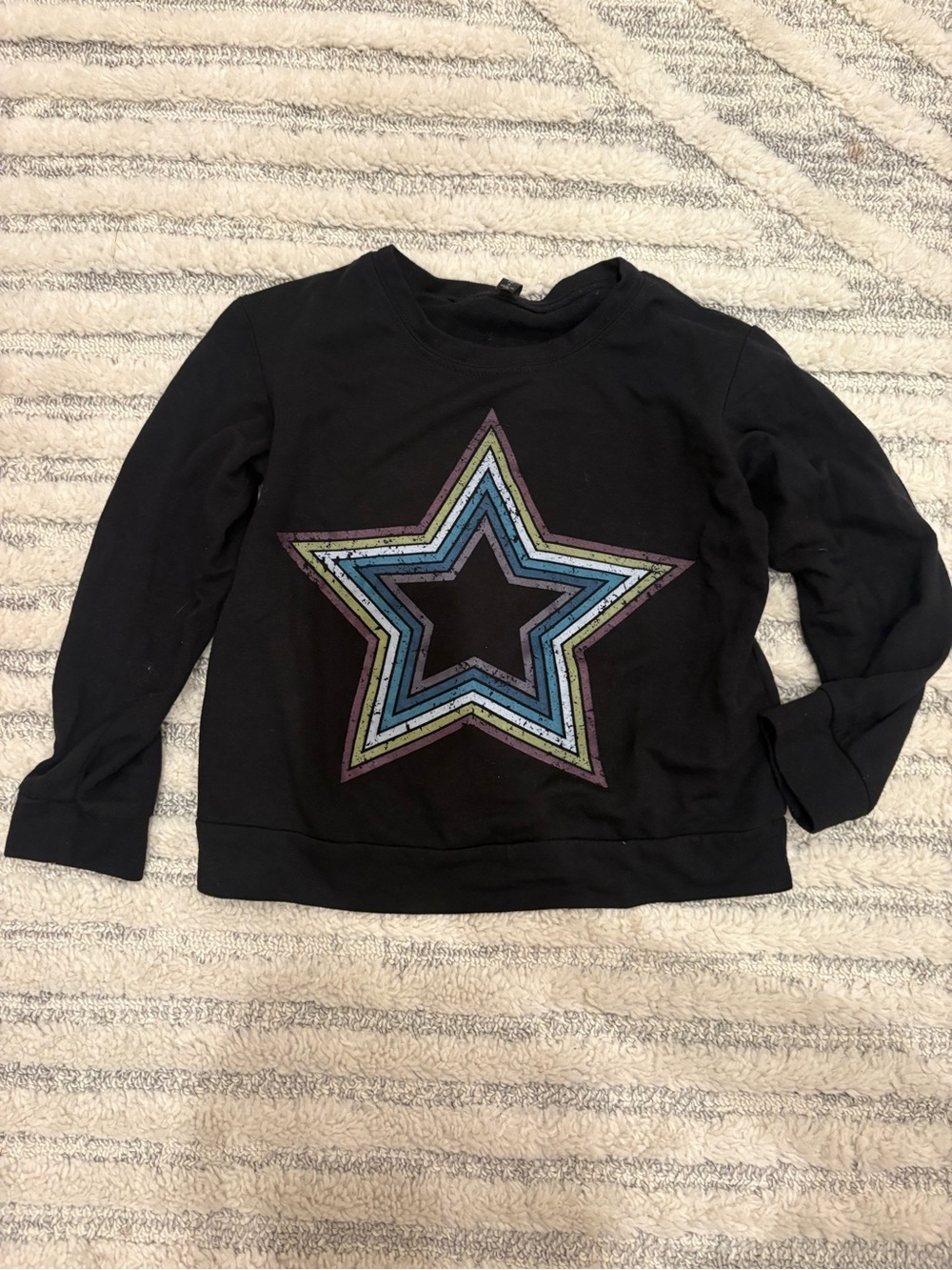 Pixielane Kids Star Graphic Sweatshirt